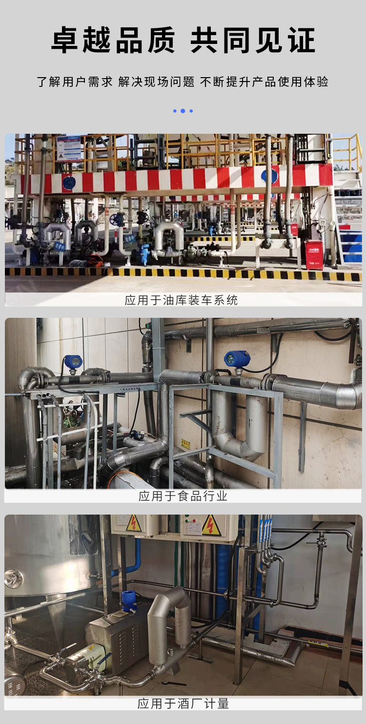 科里奥利质量流量计现场安装使用图