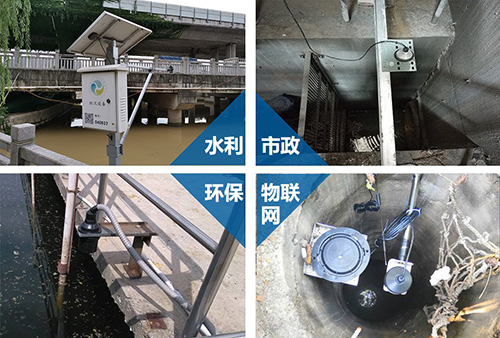 明渠污水流量计现场安装使用图